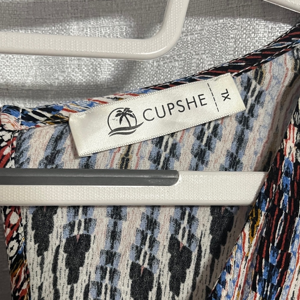 Cupshe Multicolor Patterned Mini Dress - Picture 2 of 6